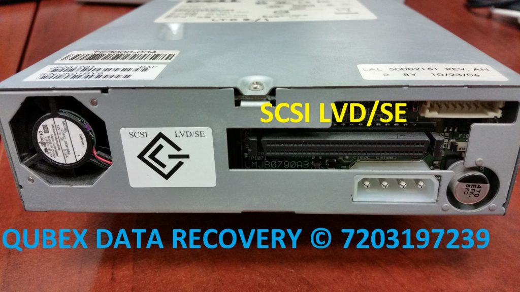 BACKUP TAPE DRIVE SCSI LVD/SE BUS